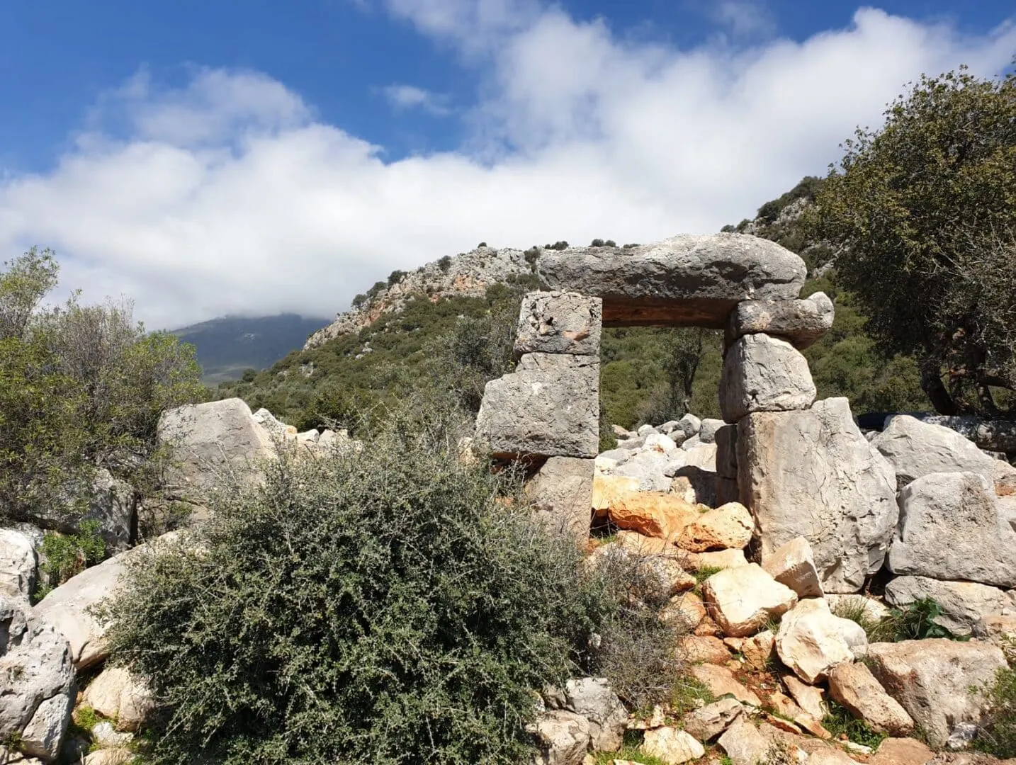 Lycian structure at Yenikoy Road