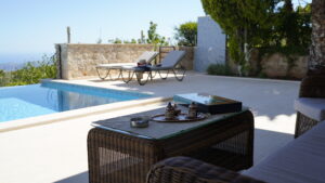 A large terrace to enjoy @ Villa Maria Kas